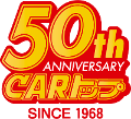50th CARトップ since 1968 ロゴ