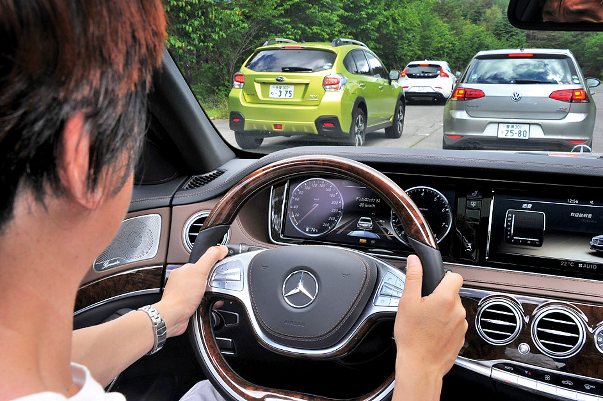 渋滞クルコンtest安心してまかせられるクルマはどれだ スバルxv メルセデスs550 Vwゴルフ ボルボv40 自動車情報 ニュース Web Cartop 渋滞クルコンtest安心してまかせられるクルマはどれだ スバルxv メルセデスs550 Vwゴルフ ボルボv40 自動車情報 ニュース Web Cartop