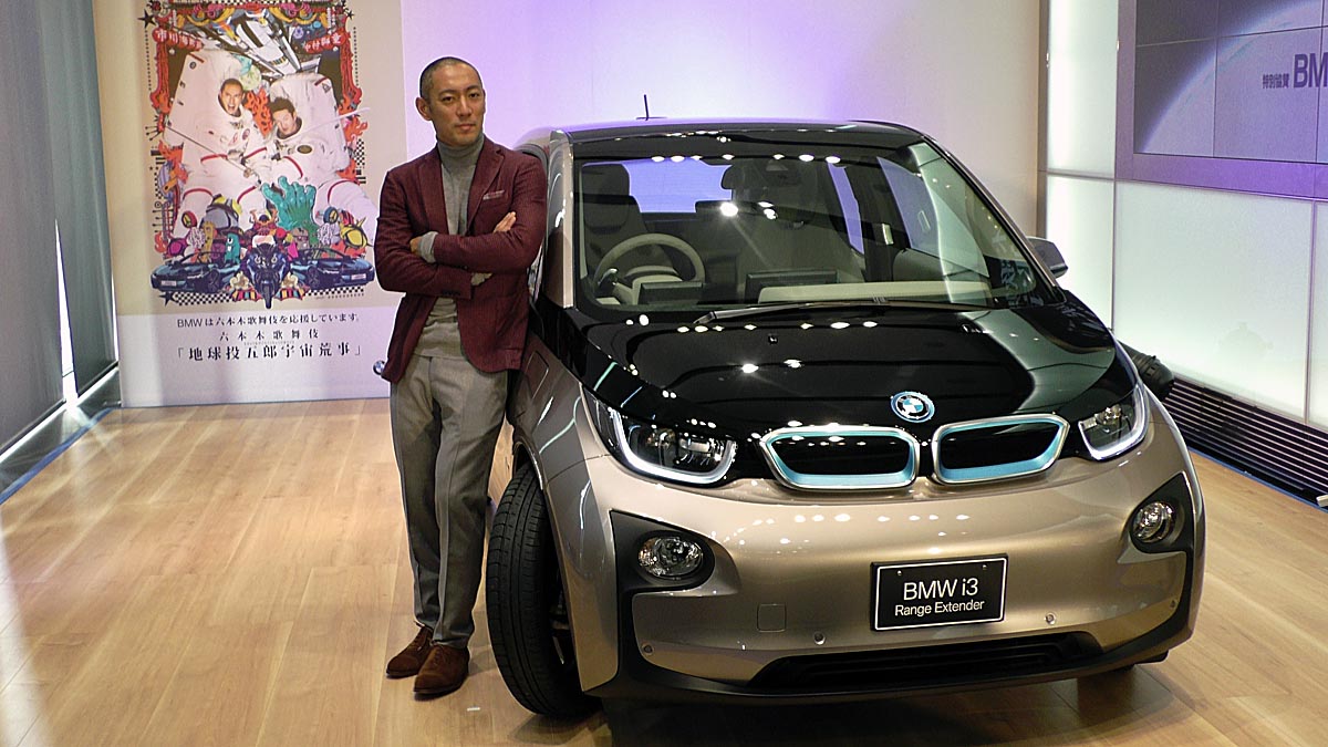 市川海老蔵さんにbmwがi3をプレゼント 自動車情報 ニュース Web Cartop