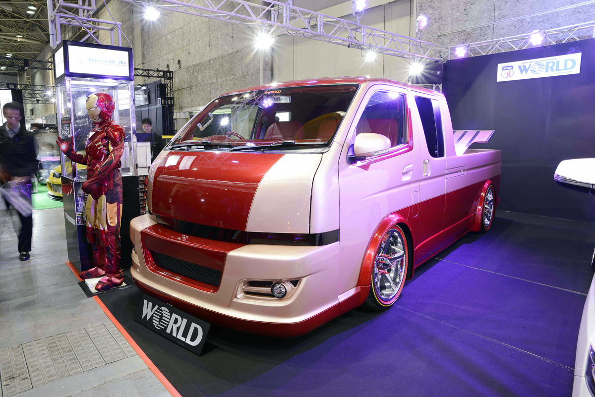 大阪オートメッセ15にアイアンマンが降臨 自動車情報 ニュース Web Cartop