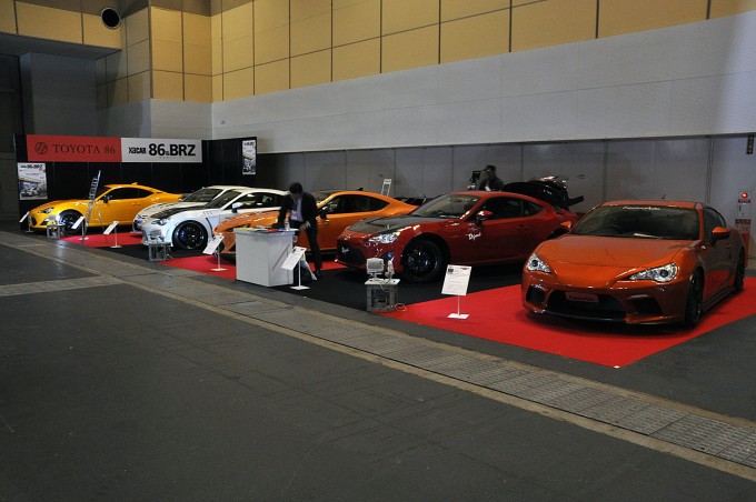 大阪オートメッセ2015 86&BRZゾーンは個性的なデモカーがズラリ!