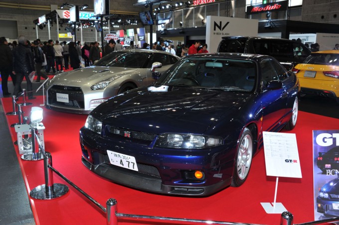 R33とR35を展示したGT-Rマガジンブース!
