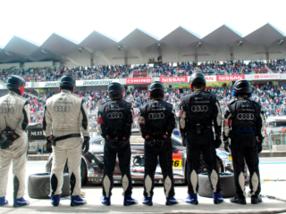 第2戦でも熱い走りでファンを沸かせた「Audi Team Racing Tech」。今シーズンの今後の走りからも目が離せない