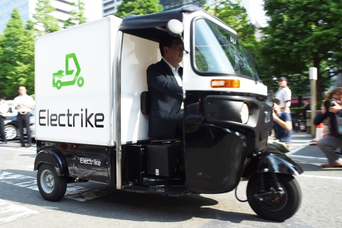 ハイテク三輪電気自動車を川崎市の地場産業が発表!