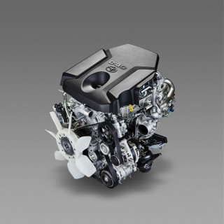 トヨタの新開発2.8L直4ディーゼルターボエンジン。新世代ディーゼルユニットだ