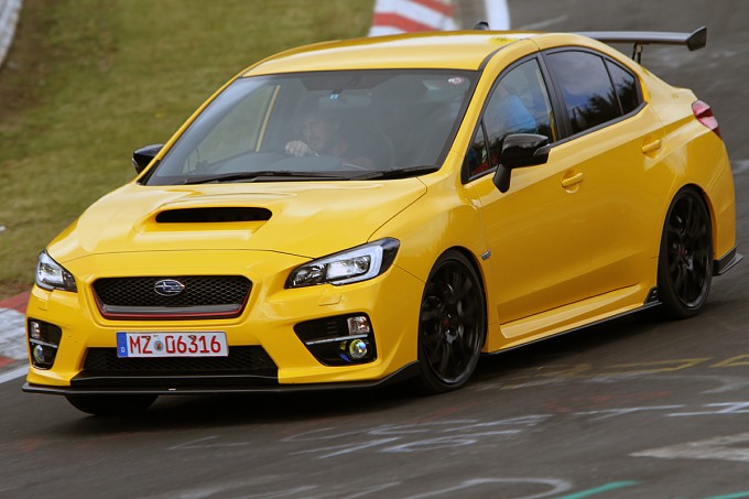 【SCOOP!】ニュルに現れた「謎の黄色いスバルWRX」を激撮!