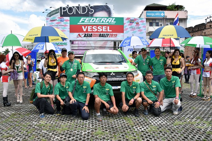クラス優勝を果たしたアウトランダーPHEV