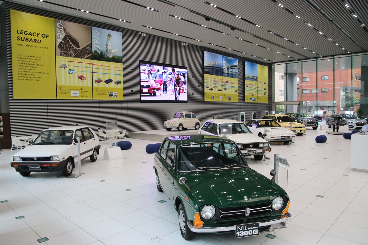 恵比寿スバル本社で歴史を感じる名車を一同に展示 自動車情報 ニュース Web Cartop