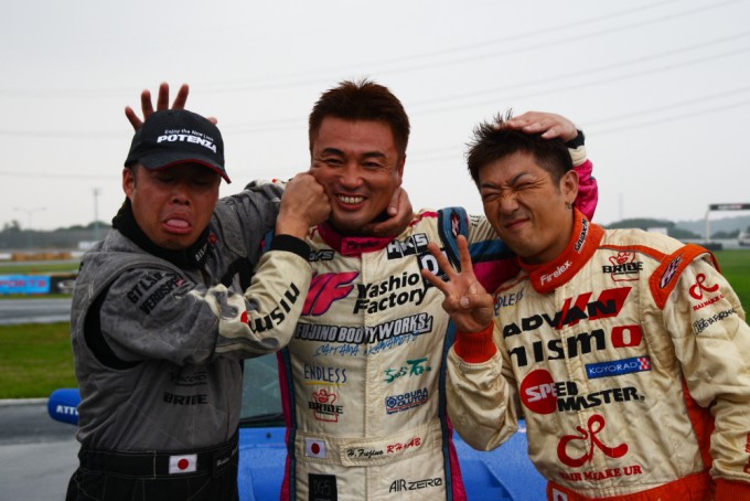 ドリフトマッスル第4戦筑波で昨年覇者の藤野が今季初優勝!