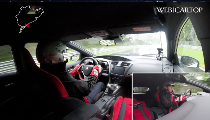 動画 新型シビックタイプr全開試乗 ニュルブルクリンクattack 自動車情報 ニュース Web Cartop