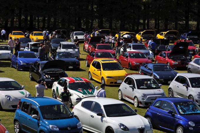 富士山の麓でイタリア車とラテンな休日を過ごす! その1