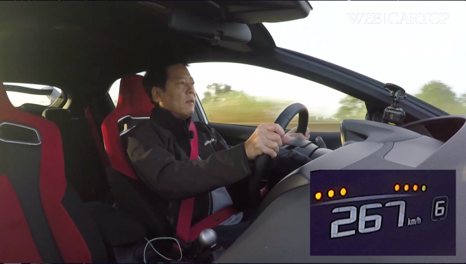 動画 新型シビックタイプr全開試乗 アウトバーンで267km Hマーク 自動車情報 ニュース Web Cartop
