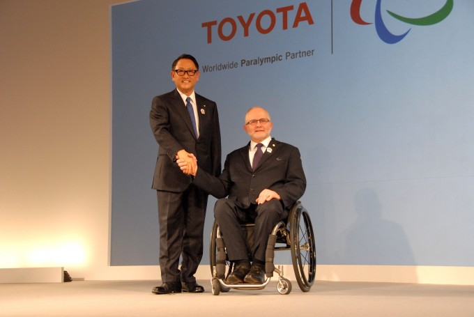 トヨタが国際パラリンピック委員会とスポンサー契約を締結