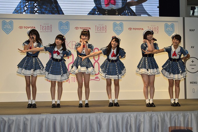 Akb48とドライブデート気分が味わえるトヨタ純正ナビが登場 自動車情報 ニュース Web Cartop