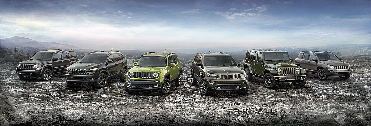 2016 Jeep® 75th Anniversary edition complete model lineup 〜 画像1