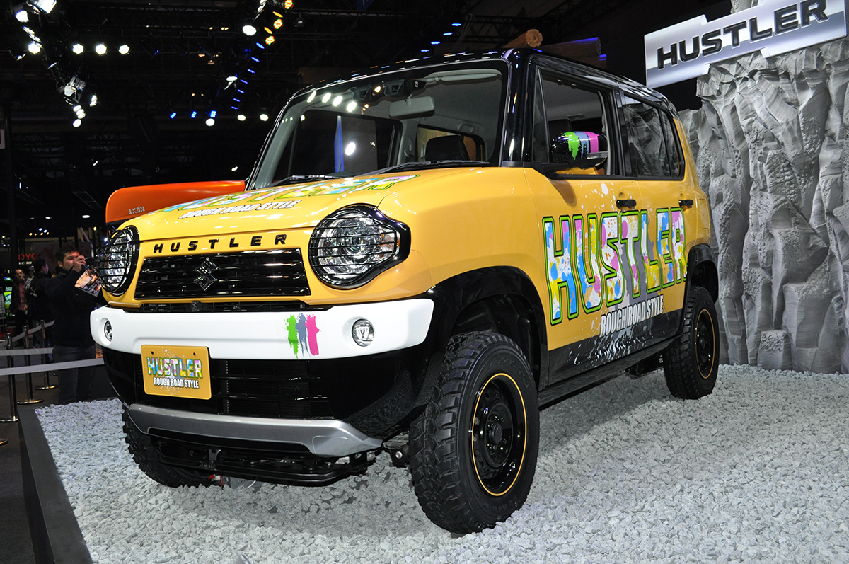 ハスラーのオフロードスタイルはジムニーよりもクロカンっぽい 自動車情報 ニュース Web Cartop