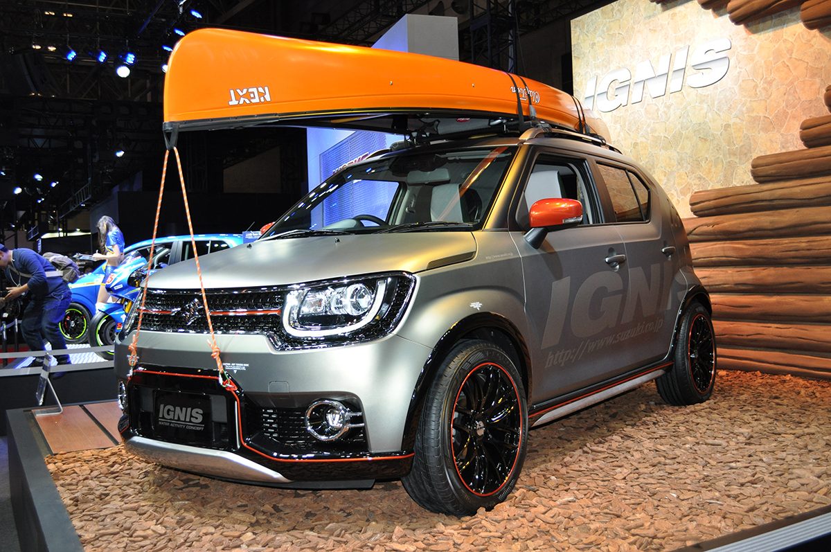 イグニス ウォーターアクティビティーコンセプト アクティ派も納得のイグニスの実用性を極めたカスタマイズモデル 自動車情報 ニュース Web Cartop