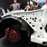 【画像】大阪オートメッセのGAZOO Racingブースでニュルマシンが脱がされた？ 〜 画像5