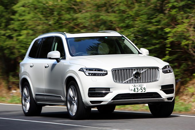 【試乗】見た目も走りも未来感！　プラグインハイブリッドSUV「ボルボXC90」