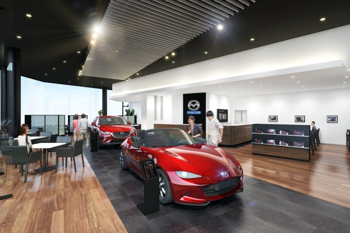 一流ホテルのエントランスのようなマツダの新世代店舗が 千葉県に初オープン 自動車情報 ニュース Web Cartop 一流ホテルのエントランスのようなマツダの新世代店舗が 千葉県に初オープン 自動車情報 ニュース Web Cartop