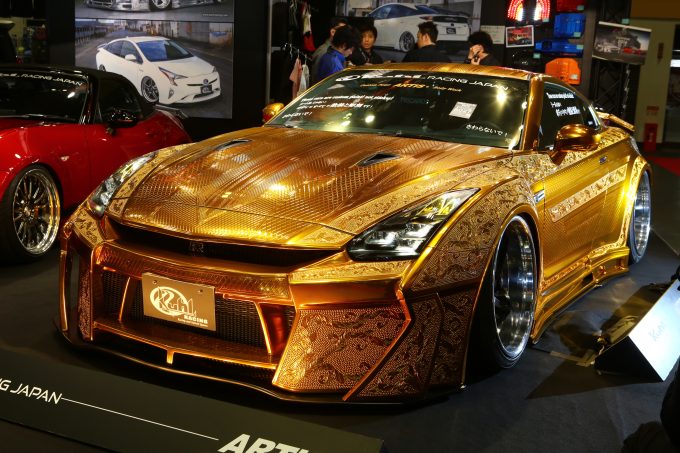 黄金のgt Rがドレスアップ チューニングカーコンテストで1位を獲得 自動車情報 ニュース Web Cartop