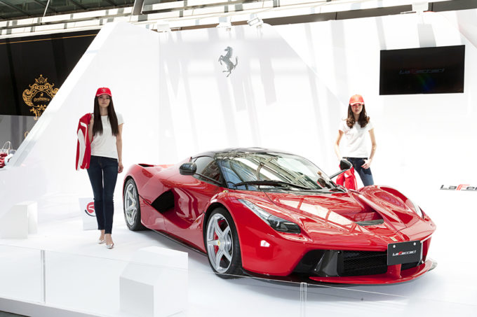 1億6000万円のラ・フェラーリも展示! 東京の六本木で「イタリア・アモーレ・ミオ!」が開催