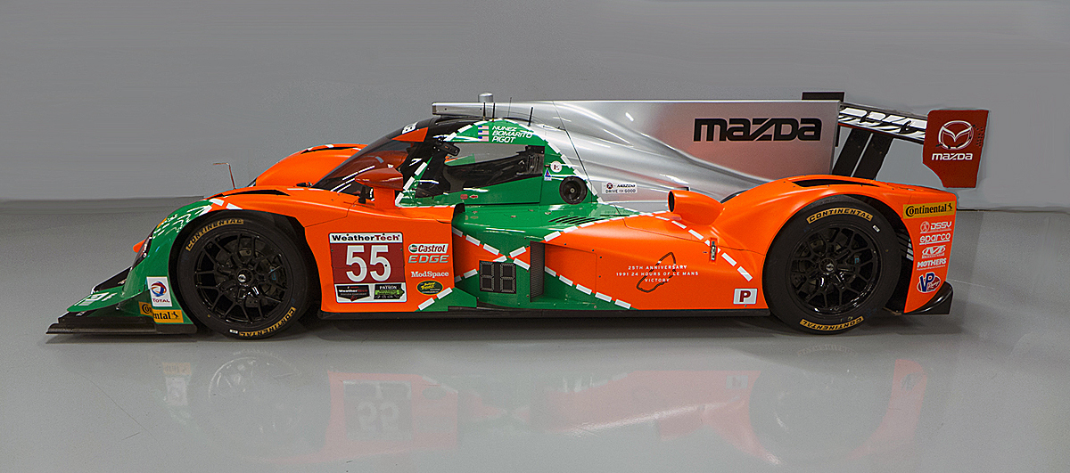 伝説のル マン優勝マシン マツダ787b のカラーリングが復活 自動車情報 ニュース Web Cartop