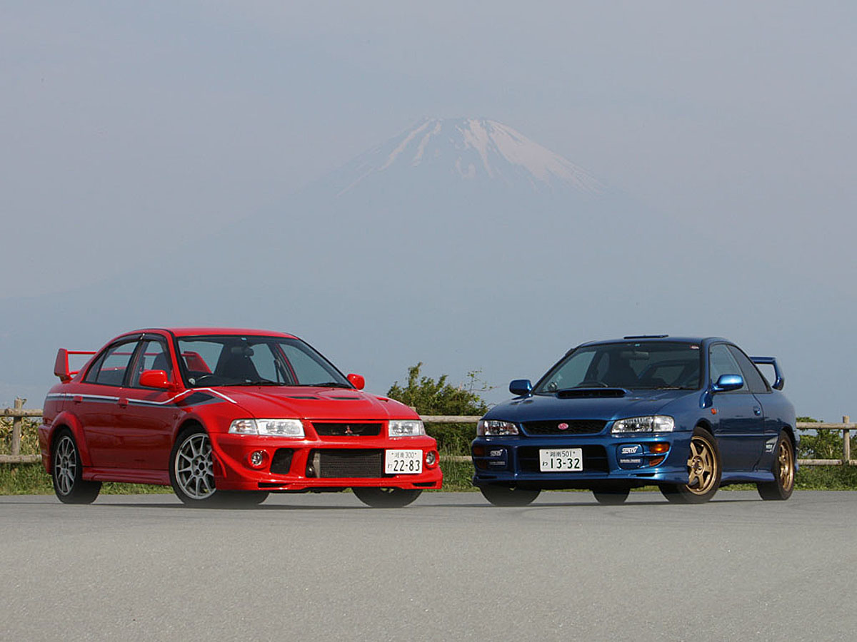 箱根の峠でスバル インプレッサと三菱ランサーエボリューションを乗り比べ可能 自動車情報 ニュース Web Cartop