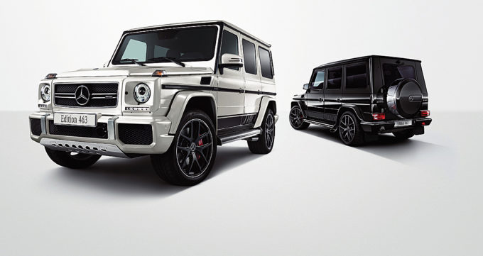 メルセデス ベンツgクラスに開発コード 463 を冠した限定車登場 自動車情報 ニュース Web Cartop