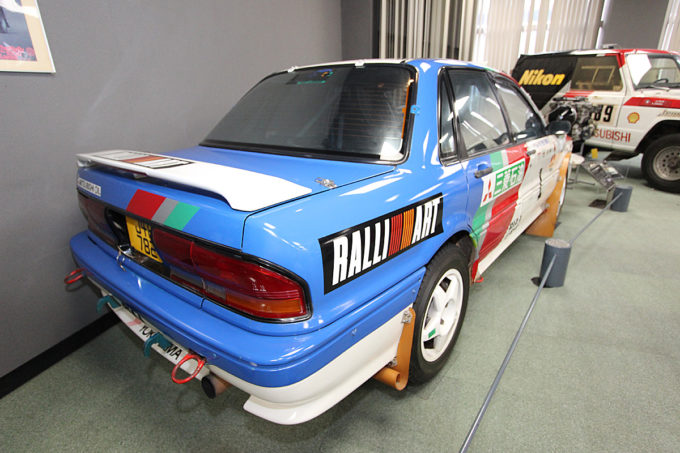 1992_Mitsubishi Galant VR-4 WRC Rally-car 24eme Rallye Cote d'Ivoire Bandama Overall Winner
