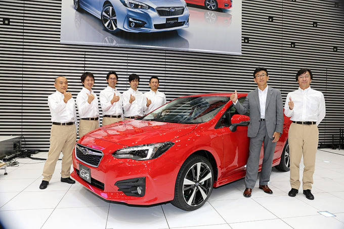 新型インプレッサ 国産初の歩行者エアバッグ搭載で16年秋に発売 自動車情報 ニュース Web Cartop