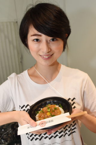 隠岐島の寒シマメ漬け丼/離島キッチン(島根県)