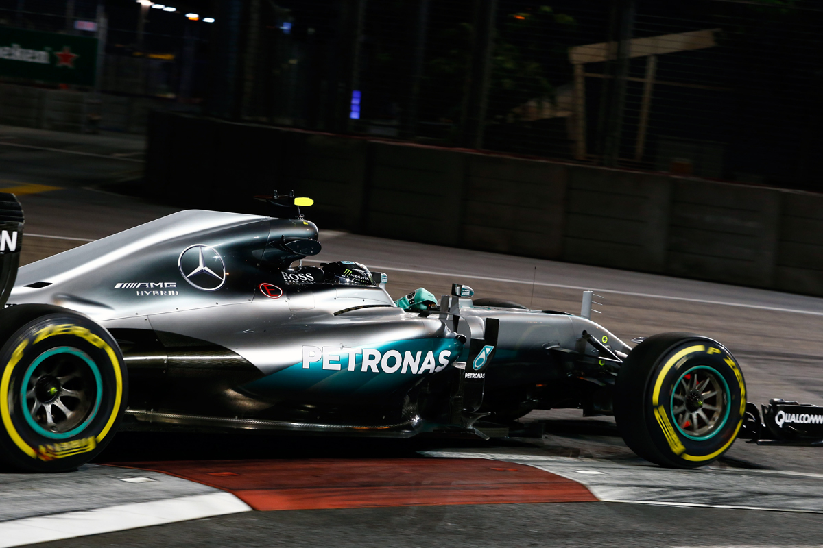 Formel 1 - MERCEDES AMG PETRONAS, Großer Preis von Singapur 2016. Nico Rosberg ; Formula One - MERCEDES AMG PETRONAS, Singapore GP 2016. Nico Rosberg; 〜 画像8