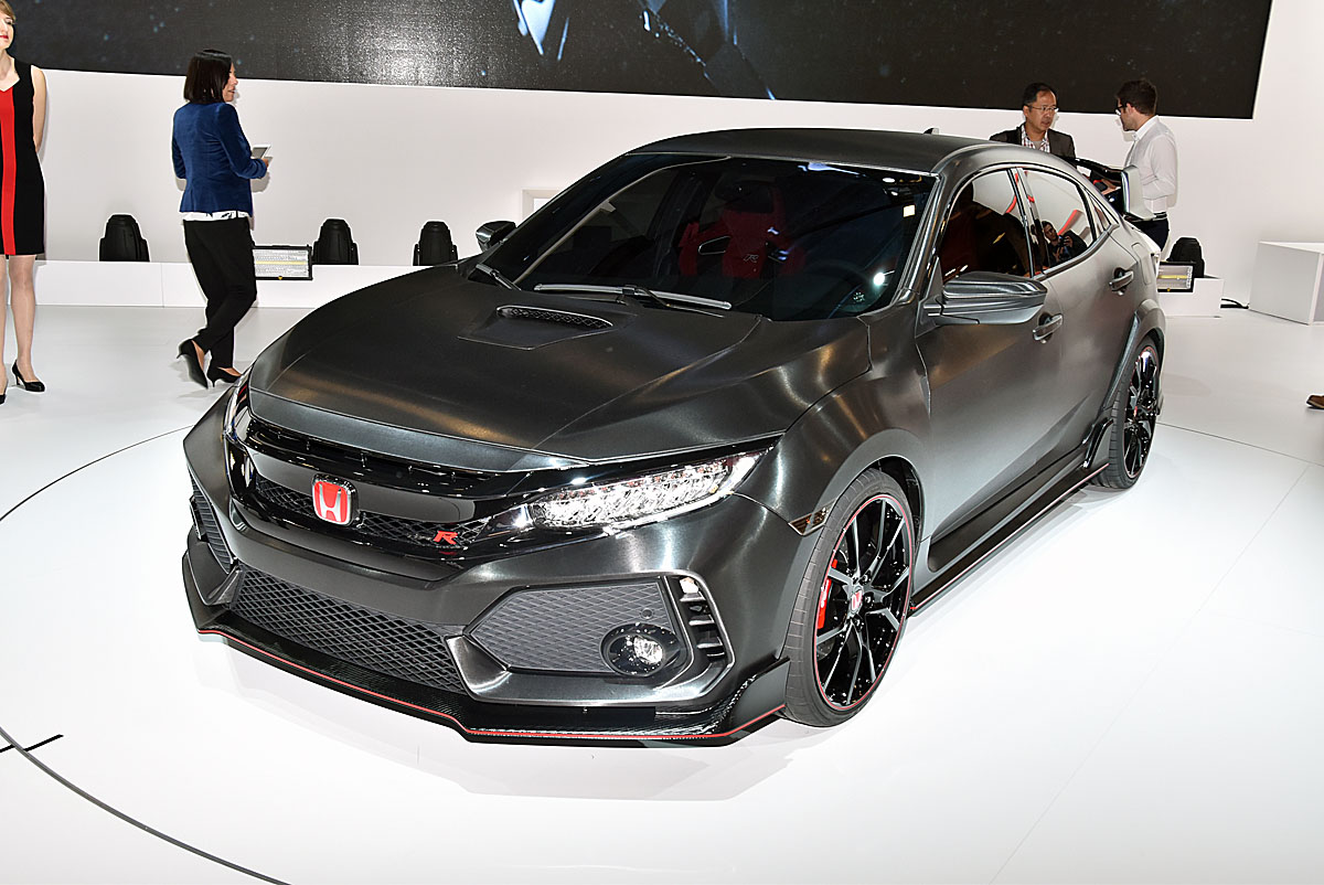 パリモーターショー16速報 新型シビックタイプrコンセプト現地画像19点 自動車情報 ニュース Web Cartop