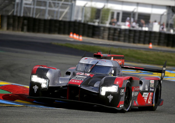 Audi R18 #8 (Audi Sport Team Joest), Lucas di Grassi, Loïc Duval, Oliver Jarvis