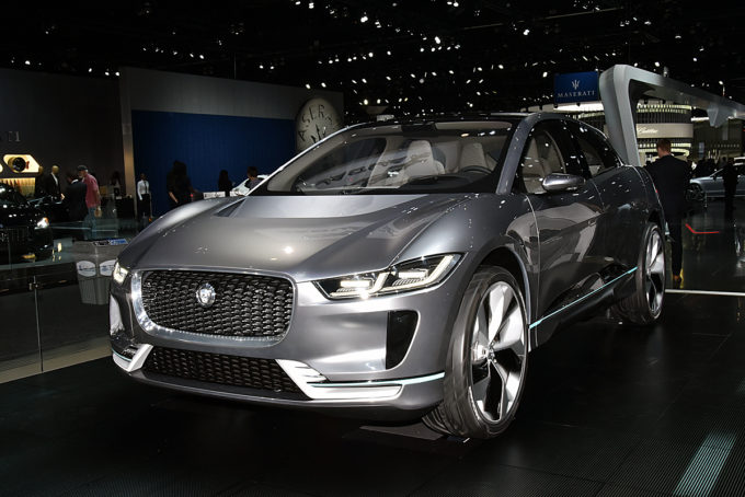 【ロサンゼルスオートショー2016】ジャガー初のEV「I-PACEコンセプト」は2019年に日本導入!
