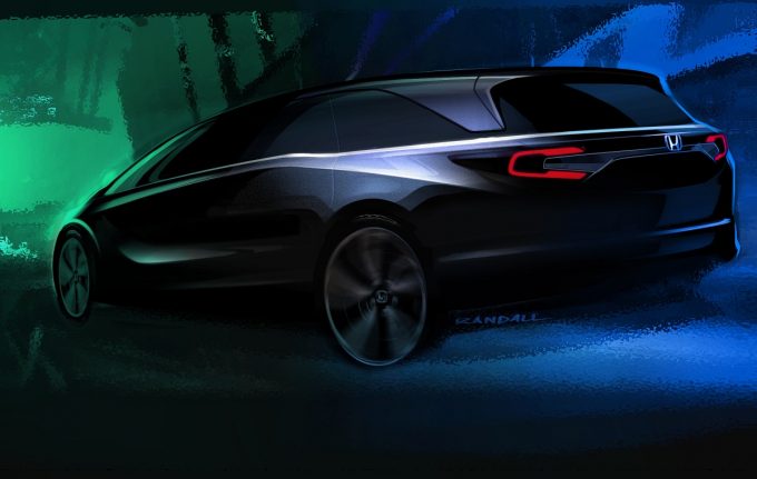 ホンダ新型北米向けオデッセイが北米自動車ショーで世界初公開!