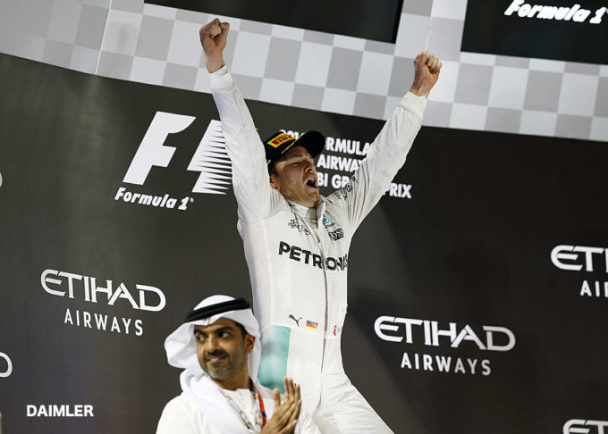 Formel 1 - MERCEDES AMG PETRONAS, Großer Preis von Abu Dhabi 2016. Nico Rosberg ; Formula One - MERCEDES AMG PETRONAS, Abu Dhabi GP 2016. Nico Rosberg;