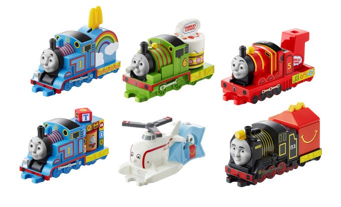 【プレゼント】マクドナルドのハッピーセット「きかんしゃトーマス」を3種セットで5名様に!