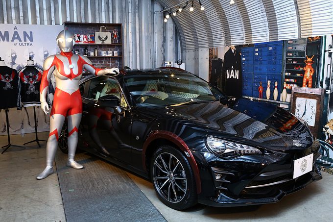 現実のウルトラマンのためのトヨタ86 M78 86 が登場 自動車情報 ニュース Web Cartop