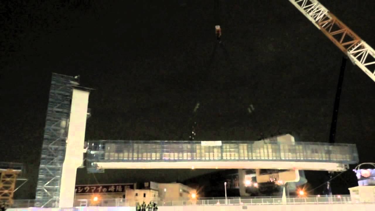 [動画]横浜環状北線・架橋工事現場で見た巨大クレーンの妙技 〜 画像19