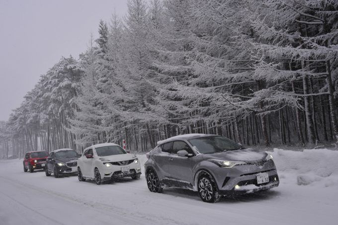 ムービー 最新コンパクトsuv4台雪道10km徹底比較ツーリング 自動車情報 ニュース Web Cartop