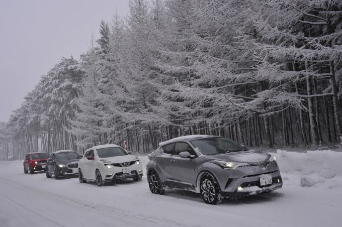 【ムービー】最新コンパクトSUV4台雪道1200km徹底比較ツーリング！