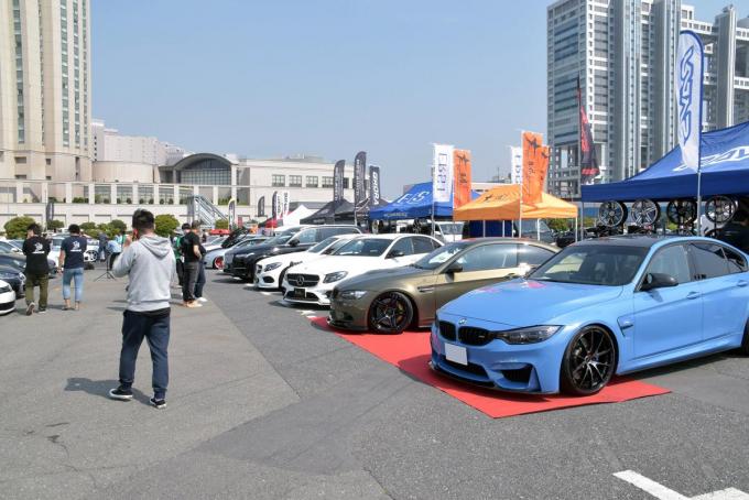 【東京初上陸】お台場で入場無料の輸入車カスタムカーの祭典を開催中！