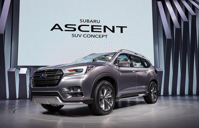 Nyショー17 スバルの新型suvの名称は アセント に決定 動画あり 自動車情報 ニュース Web Cartop