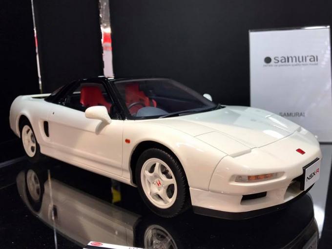 【速報！　静岡ホビーショー】京商は12分の1のホンダNSX-Rとシビック・タイプRを参考出展