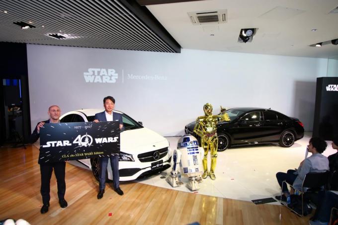 スターウォーズとメルセデス・ベンツがコラボ! CLAの限定モデルが登場