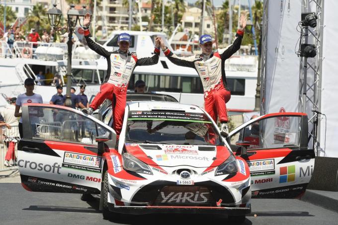 【WRC第7戦】優勝はフォード! トヨタは惜しくも2位
