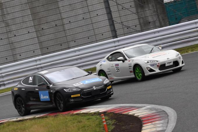 【EVレース2017】第3戦富士はテスラModel Sがわずか0.192秒差で開幕三連勝!