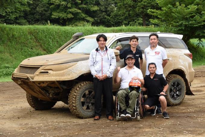 車イスのレーサー青木拓磨がアジアクロスカントリーラリー2017の参戦体制を発表!